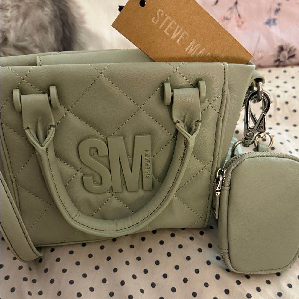 Steve Madden Sage Quilted Mini Bag